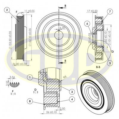 G.U.D. GCP701182