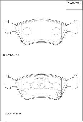 ASIMCO KD2797W