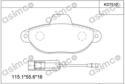 ASIMCO KD7510