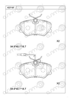 ASIMCO KD7197