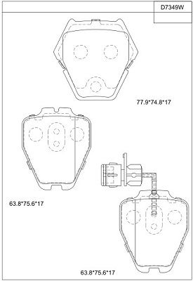 ASIMCO KD7349W