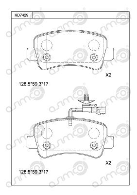 ASIMCO KD7429