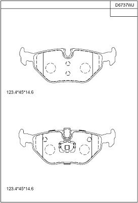 ASIMCO KD6737W