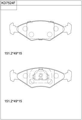 ASIMCO KD7524F