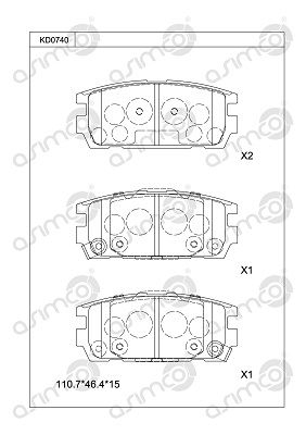 ASIMCO KD0740