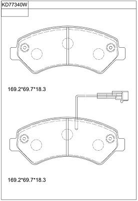 ASIMCO KD77340W