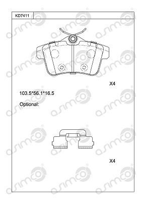 ASIMCO KD7411