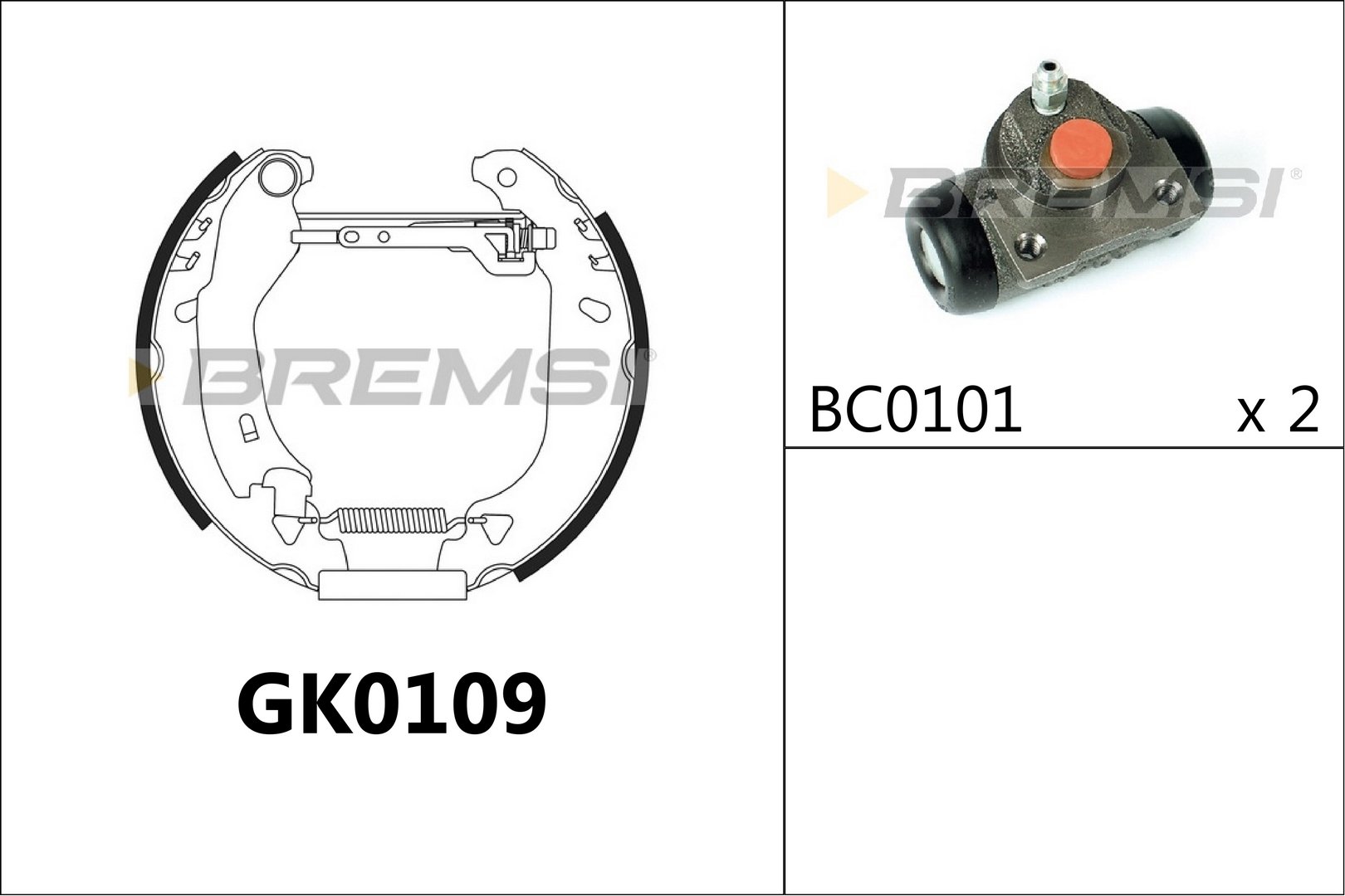 BREMSI GK0109