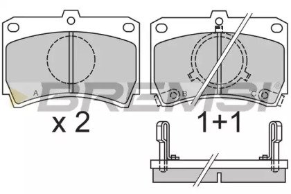 BREMSI BP2327 BREMSI BP2327