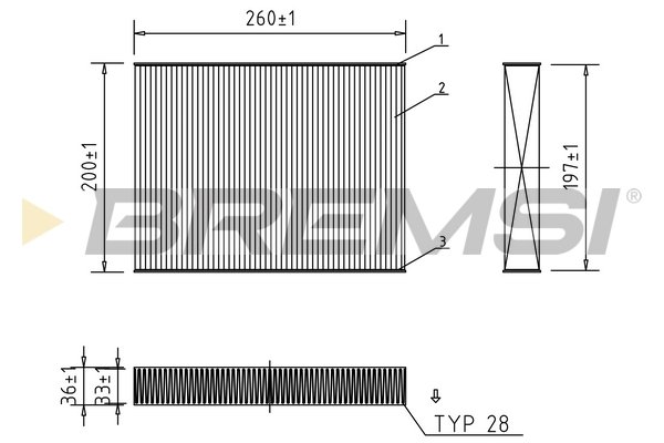 BREMSI FC0459A