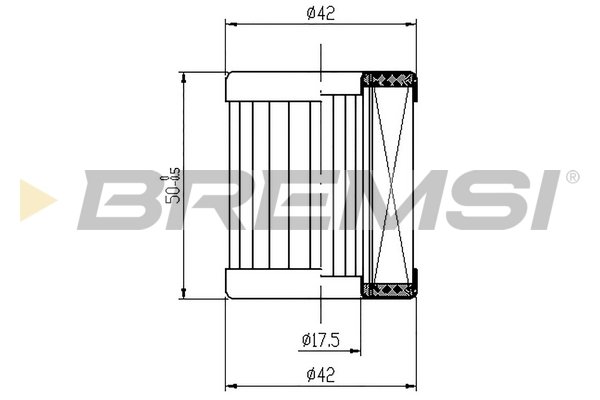 BREMSI FE0325