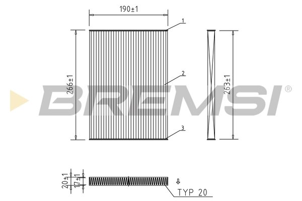 BREMSI FC0076A