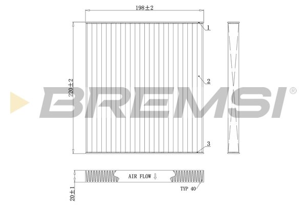 BREMSI FC0498