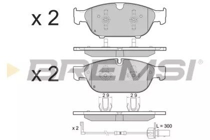 BREMSI BP3476