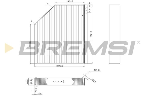 BREMSI FC0406A