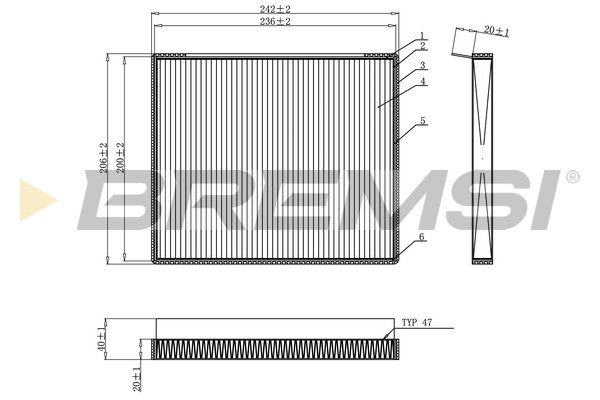 BREMSI FC0917