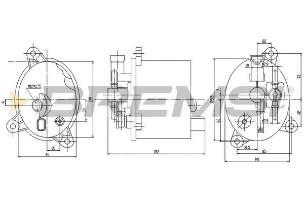 BREMSI FE0781