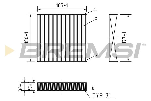 BREMSI FC0427