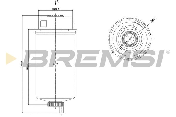 BREMSI FE0778