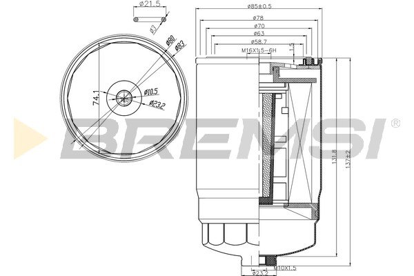 BREMSI FE0356