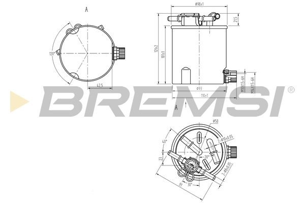 BREMSI FE0783