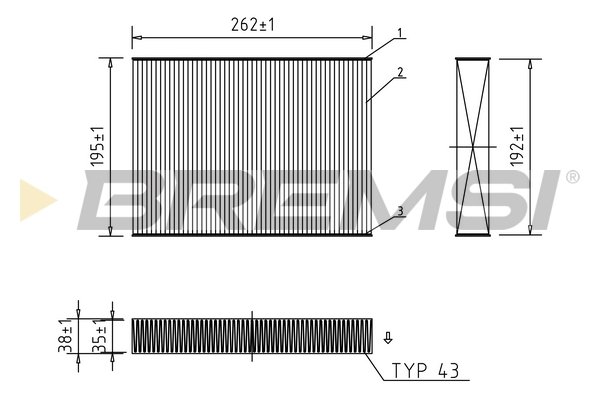 BREMSI FC0469