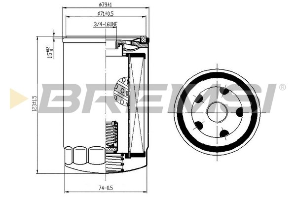 BREMSI FL1306