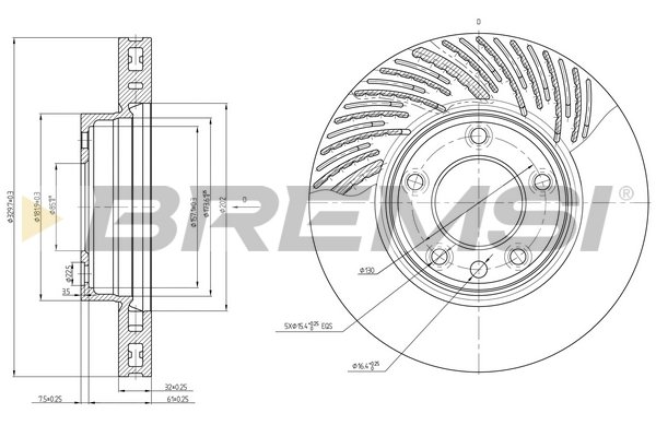 BREMSI CD7591VLS