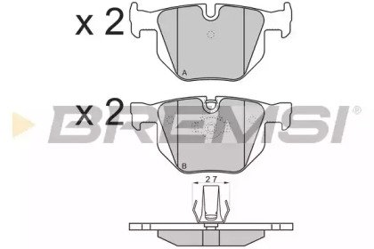 BREMSI BP3173