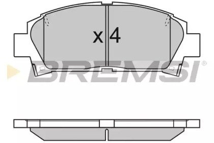 BREMSI BP2752