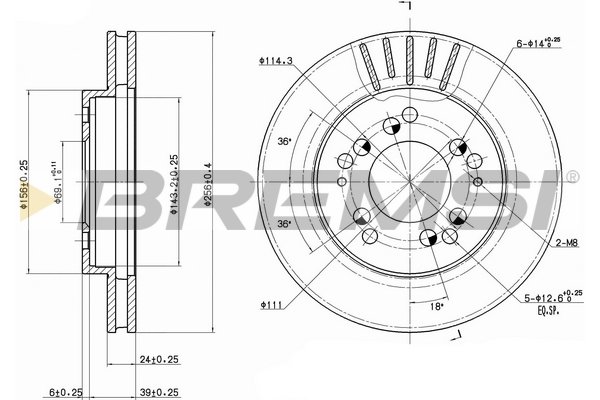 BREMSI CD6761V BREMSI CD6761V