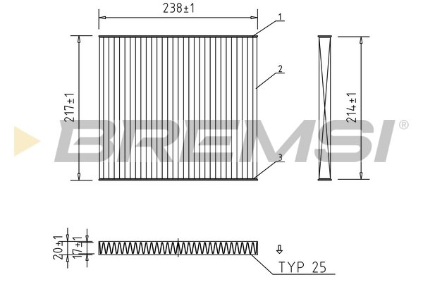 BREMSI FC0869C