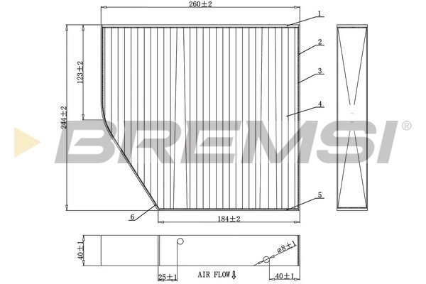 BREMSI FC0875A