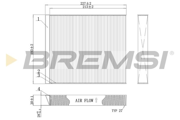 BREMSI FC0971C