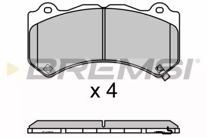 BREMSI BP3670