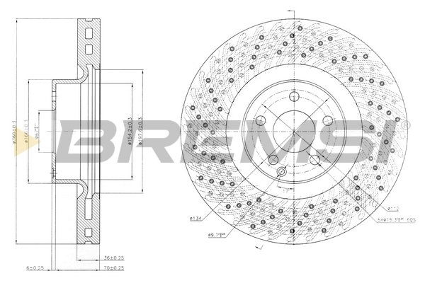 BREMSI CD7662V BREMSI CD7662V