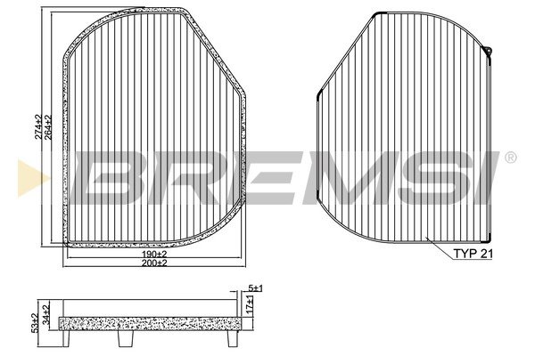 BREMSI FC1331C