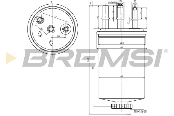 BREMSI FE0828