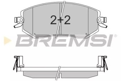 BREMSI BP3570