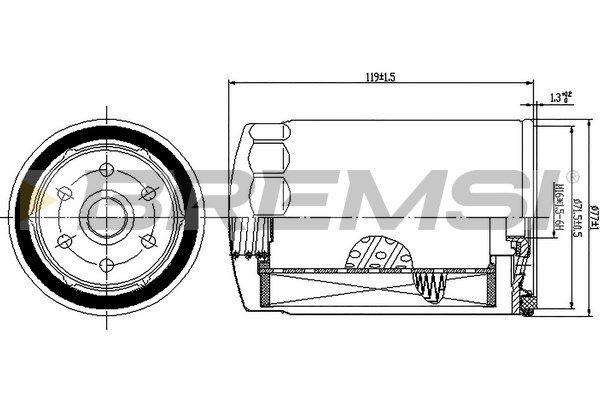 BREMSI FE1509