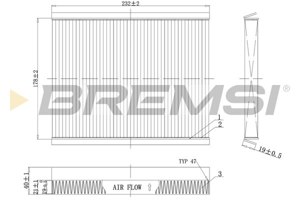 BREMSI FC0091