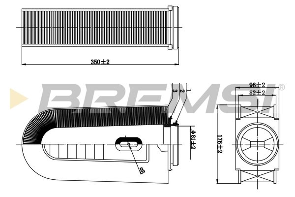 BREMSI FA0631