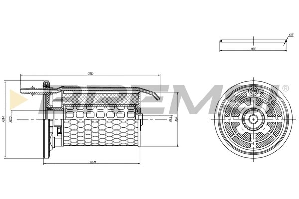 BREMSI FE0364