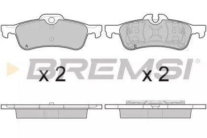 BREMSI BP3075