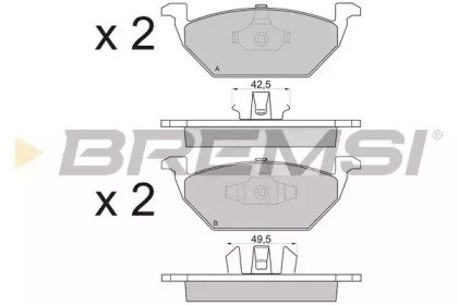 BREMSI BP2835