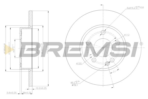 BREMSI CD7219S BREMSI CD7219S