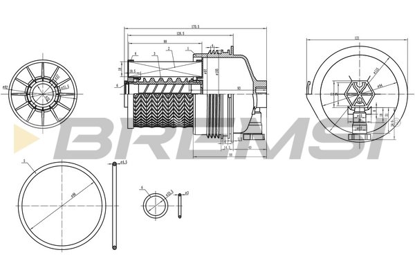 BREMSI FE0361