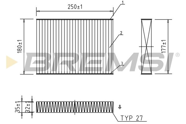 BREMSI FC0457A