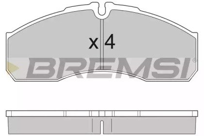 BREMSI BP2952