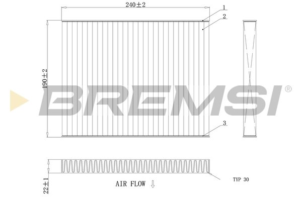 BREMSI FC0081A